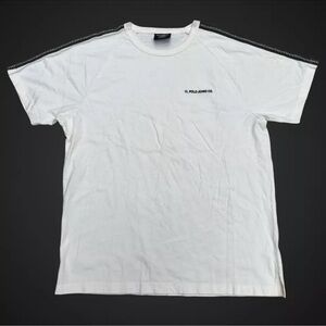 Vintage 90s Ralph Lauren Polo Jeans Co. Mens Spellout Tshirt Size XL